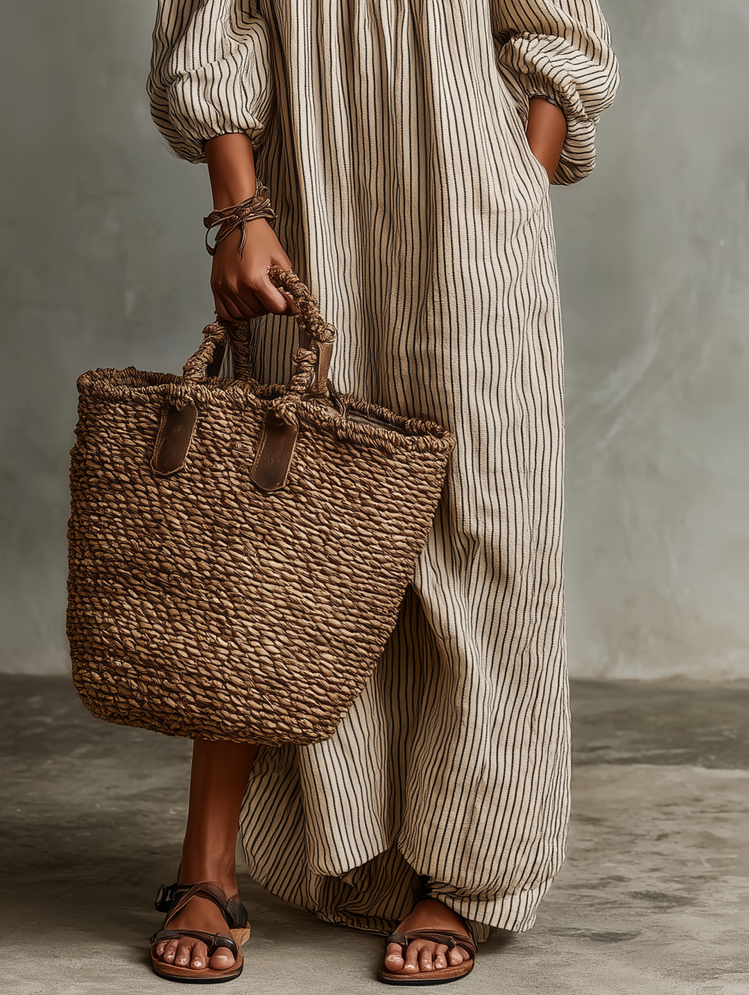 Charlotte | Off-Shoulder Linen Maxi Dress