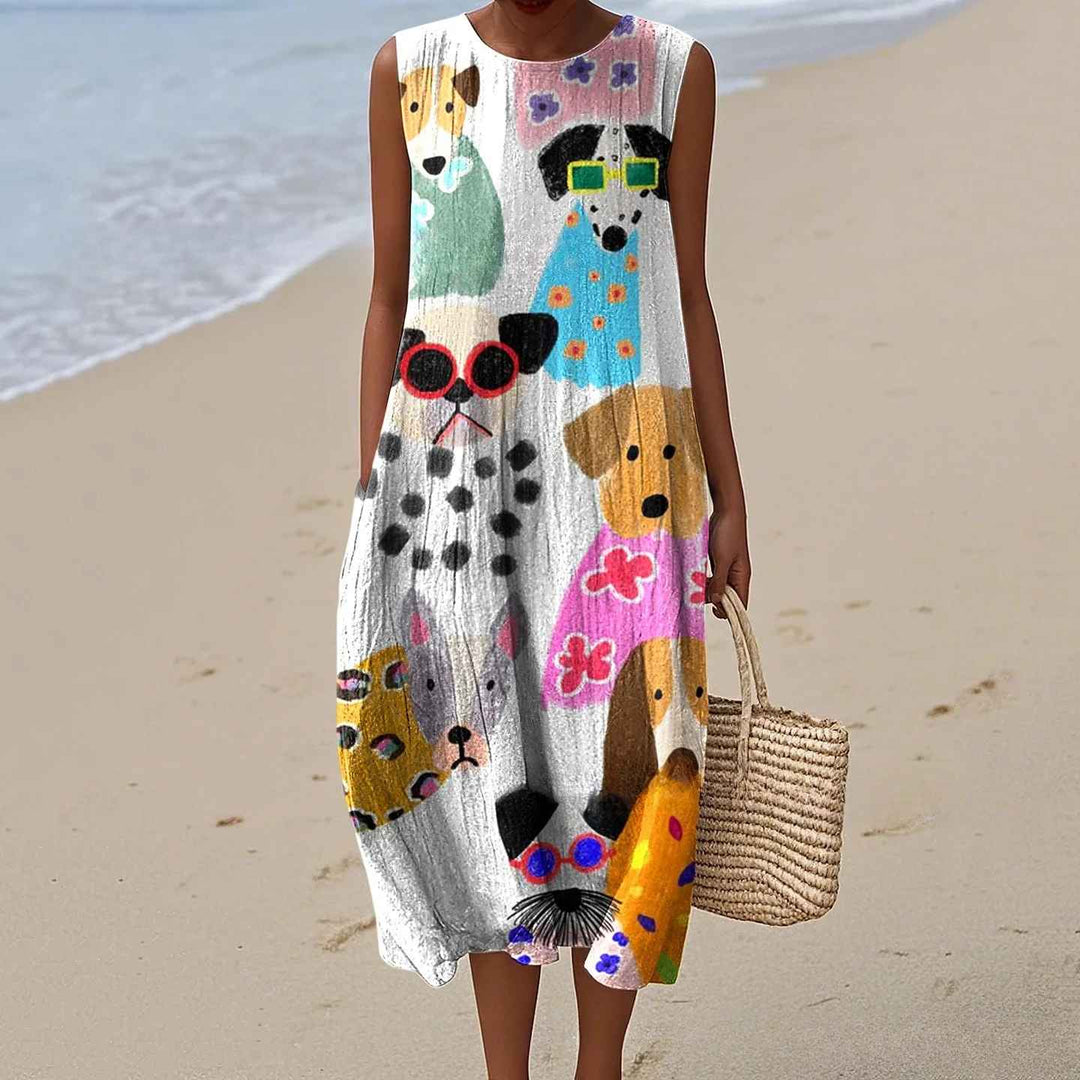 Megan | Airy Midi Dress