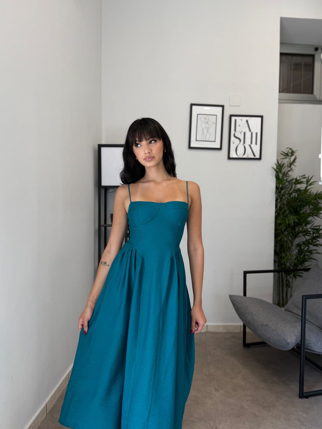 Selena | Sculpted Draped Dress