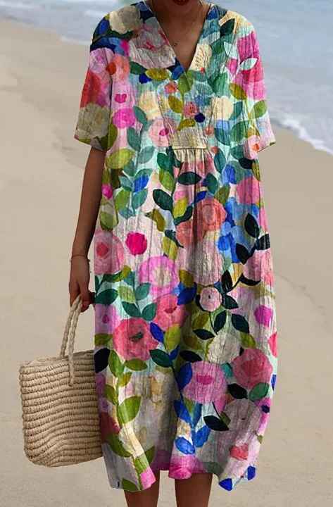 Lina | Chic Printed Dress
