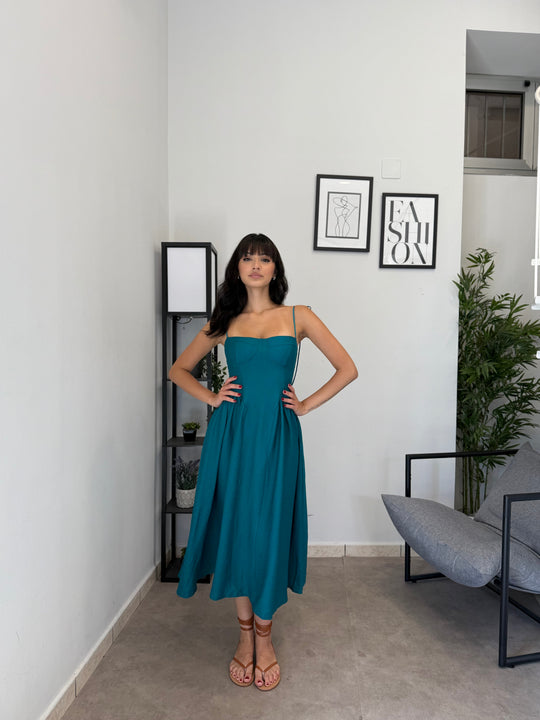 Selena | Sculpted Draped Dress