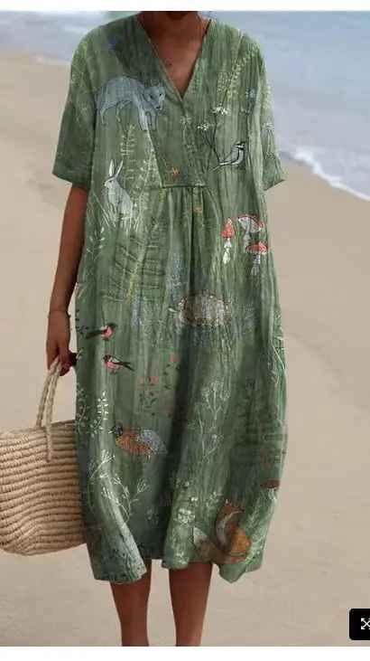 Lina | Chic Printed Dress