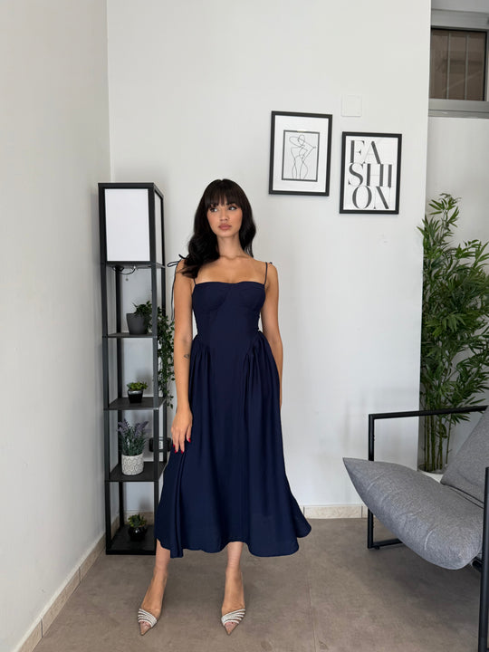 Selena | Sculpted Draped Dress