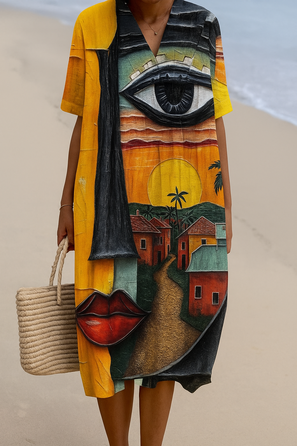 Tania | Elevated Printed Dress