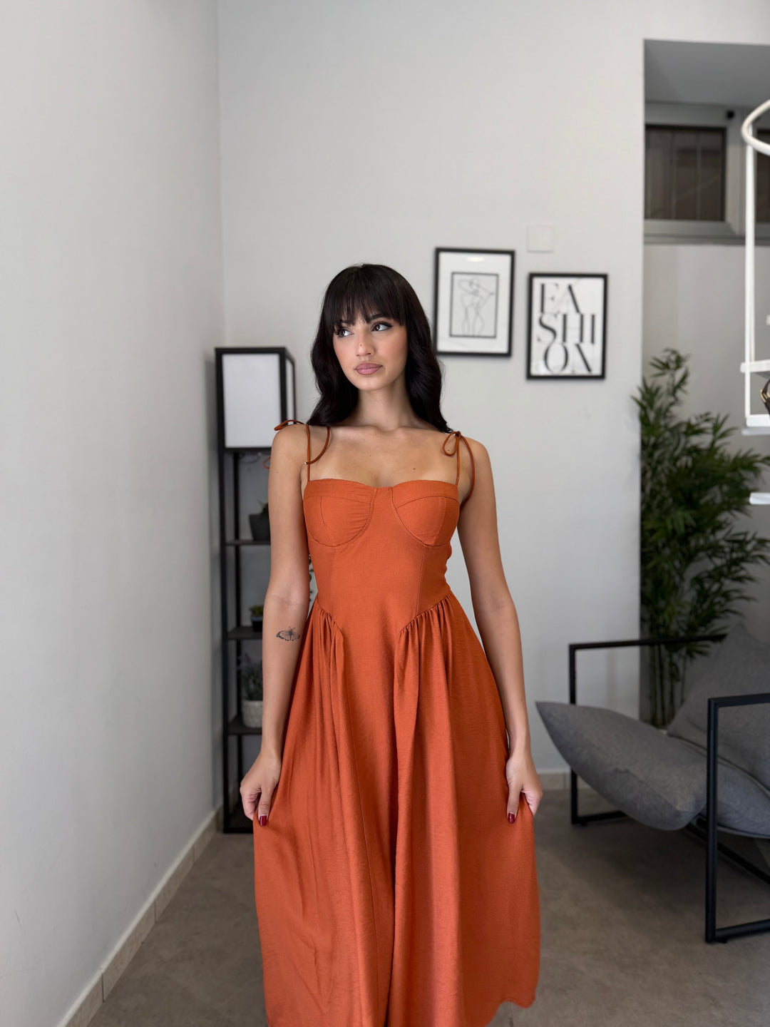 Selena | Sculpted Draped Dress
