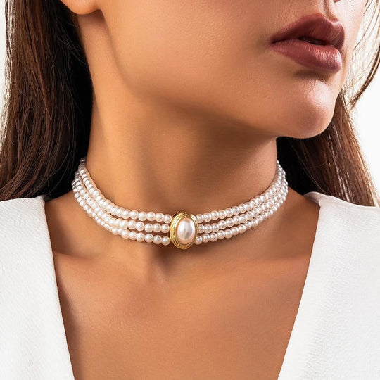 Zyra | Elegant Beaded Necklace