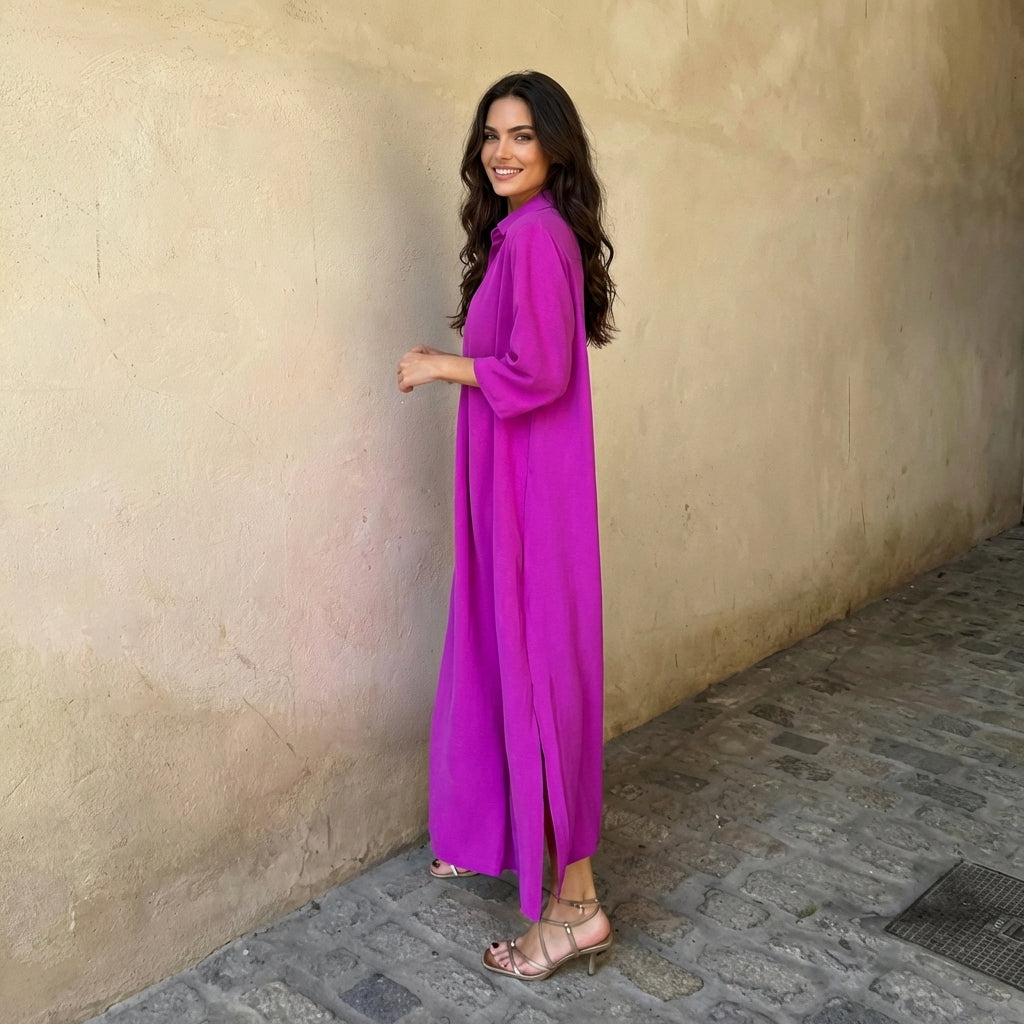 Luna Flow Midi Dress