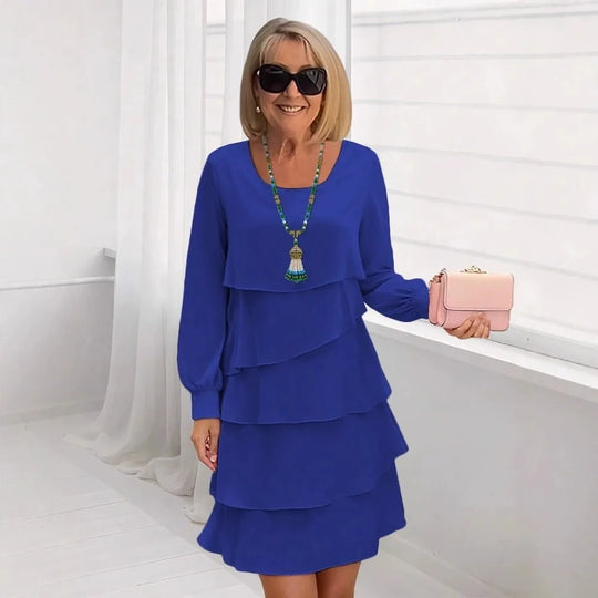 Madeleine | Fluid Ruffle Elegance Dress