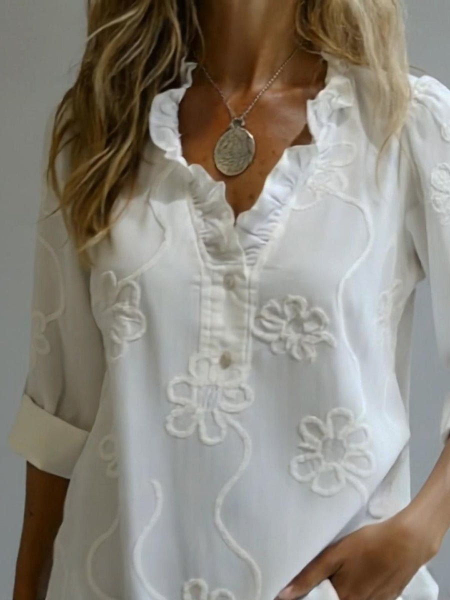 AeroSoft™ Spring Blouse – Lightweight, Elegant &amp; Effortless Fit