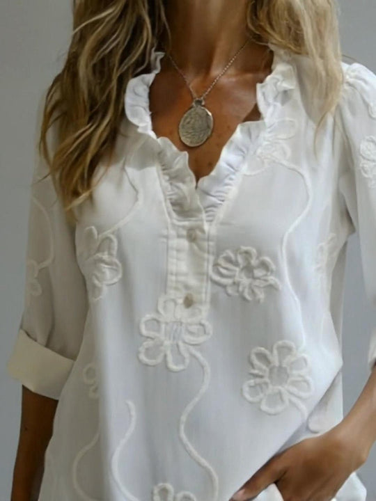 AeroSoft™ Spring Blouse – Lightweight, Elegant &amp; Effortless Fit