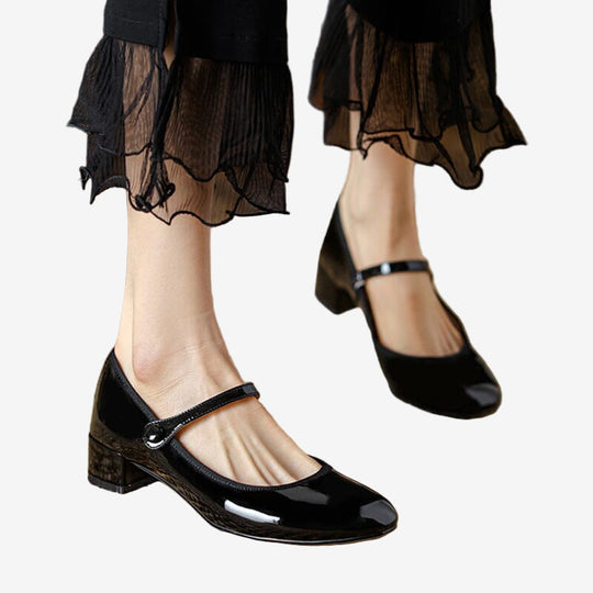 Elyonne | Sharp Line Mary Janes