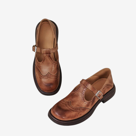 Kalyra | Structured Mary Janes