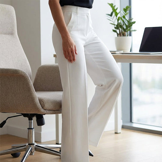 CurveTailor™ High-Waisted Pants – Sculpting Elegant Fit