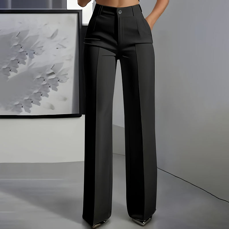 CurveTailor™ High-Waisted Pants – Sculpting Elegant Fit