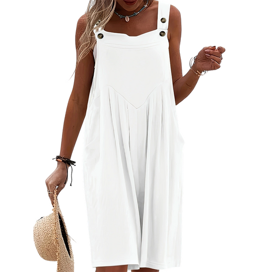 🌸 LIMITED TIME Special Price:💲29.90 ✨Sleeveless Wide-Leg Jumpsuit For Summer Breezes
